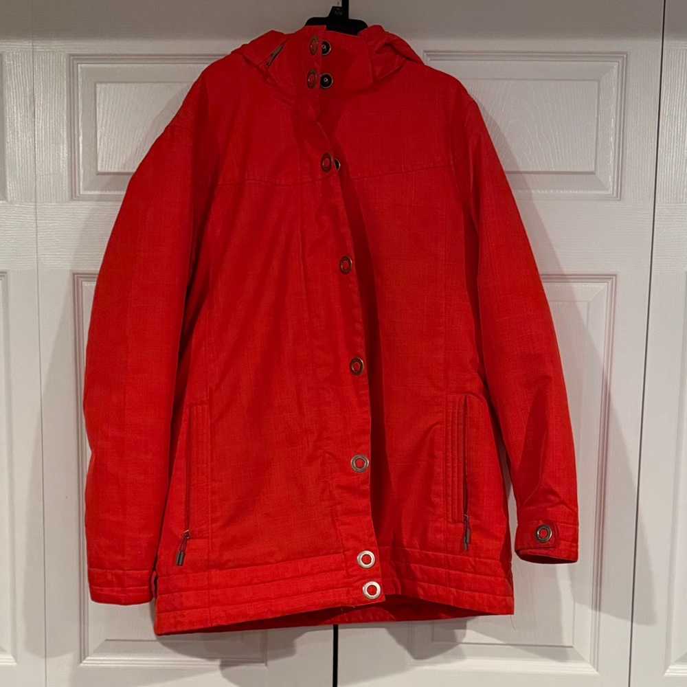 Millennium Three Red/Orange Women's Ski/Snowboard Jacket